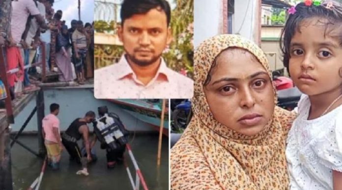 মতলবে মেঘনায় লঞ্চ থেকে পড়ে নিখোঁজ রবিনের মরদেহ উদ্ধার