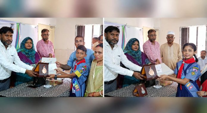 জাতীয় পর্যায়ে ফরিদগঞ্জের দুই খুদে কাব শিক্ষার্থীকে সংবর্ধনা