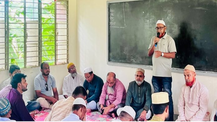 শাহতলী সরকারি প্রাথমিক বিদ্যালয়ে সাবেক প্রধান শিক্ষক আব্দুর রশিদের স্মরণসভা ও দোয়া
