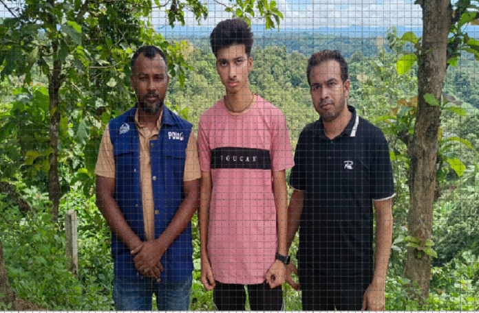চাঁদপুরে নিখোঁজ স্কুলছাত্র বান্দরবানের দুর্গম পাহাড়ে উদ্ধার