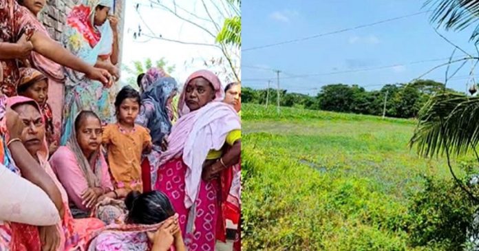 মতলবে নিখোঁজের চারদিন পর ফসলি জমিতে বৃদ্ধার মরদেহ উদ্ধার