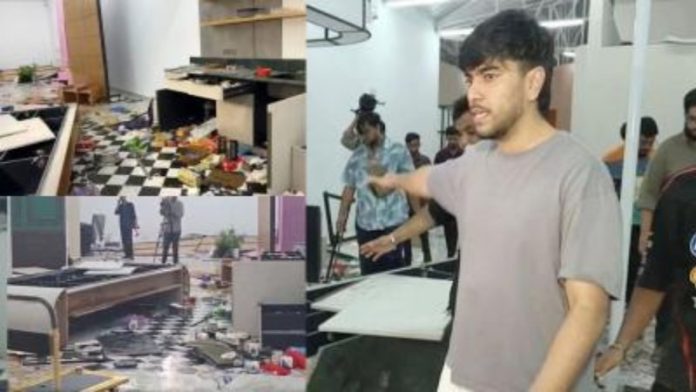 চাঁদা না পেয়ে সালমান মুক্তাদিরের স্টুডিওতে হামলা-ভাঙচুর