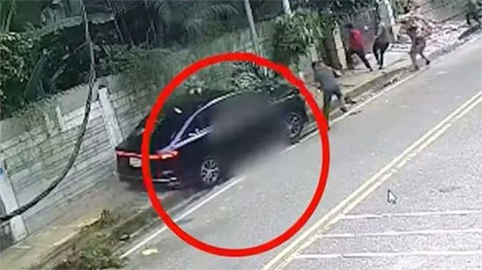 বারিধারায় ফুটপাতে বিশ্রামরত নির্মাণশ্রমিককে প্রাইভেটকারচাপা, নিহত ১