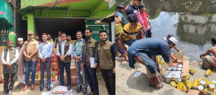 লক্ষ্মীপুরে নকল ঘি বিক্রির অভিযোগে ডিলারকে ১ লাখ টাকা জরিমানা