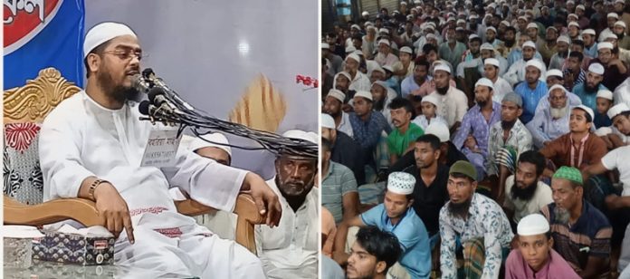 পুরাণবাজারে ২২তম বার্ষিক ওয়াজ ও দোয়ার মাহফিল অনুষ্ঠিত