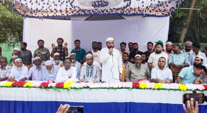লক্ষ্মীপুরে চেয়ারম্যান প্রার্থী নাছির খানের সমাবেশ