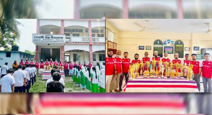 চাঁদপুরে কাবাডিতে প্রথমবার জাতীয় পর্যায়ে খেলার সুযোগ পেল মৈশাদী উচ্চ বিদ্যালয়