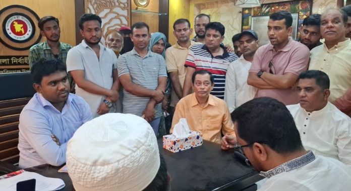 ফরিদগঞ্জে নতুন ইউএনওর সঙ্গে লায়ন হারুনুর রশিদের সাক্ষাৎ