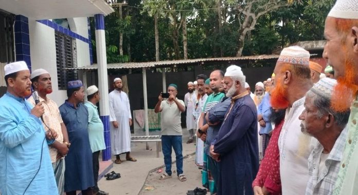 হাইমচরে শ্রমিক দল সহ-সভাপতি মুনসুর গাজী ইন্তেকাল