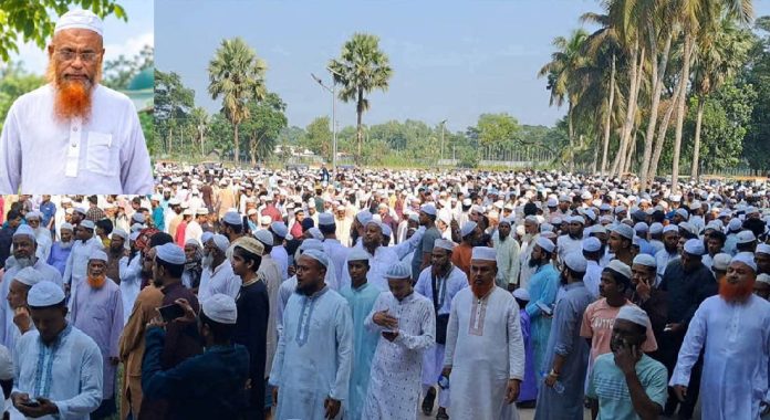 কচুয়া উজানী মাদরাসায় অশ্রুসিক্ত নয়নে মুহাদ্দিস মিজানুরের বিদায়