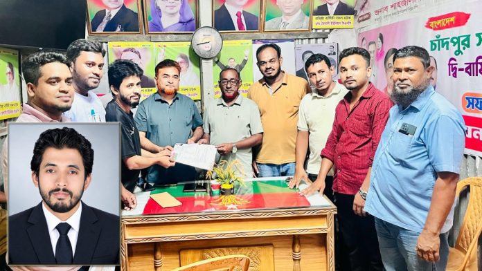 মৈশাদীতে চেয়ারম্যান পদে বিএনপির মনোনয়ন চান ইমরান খান ইমু