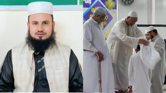 ছেলে হাফেজ হওয়ায় কৃতজ্ঞতা প্রকাশ বাবার