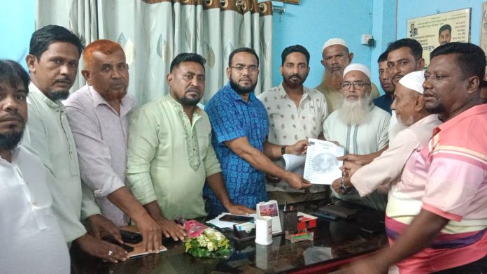 শাহমাহমুদপুরে বিএনপির ইউপি সদস্য পদে মনোনয়ন ফরম বিতরণ শুরু